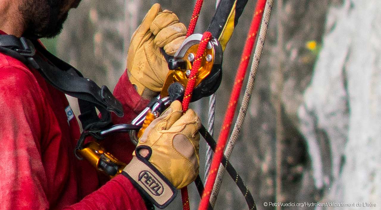 petzl climbing rope