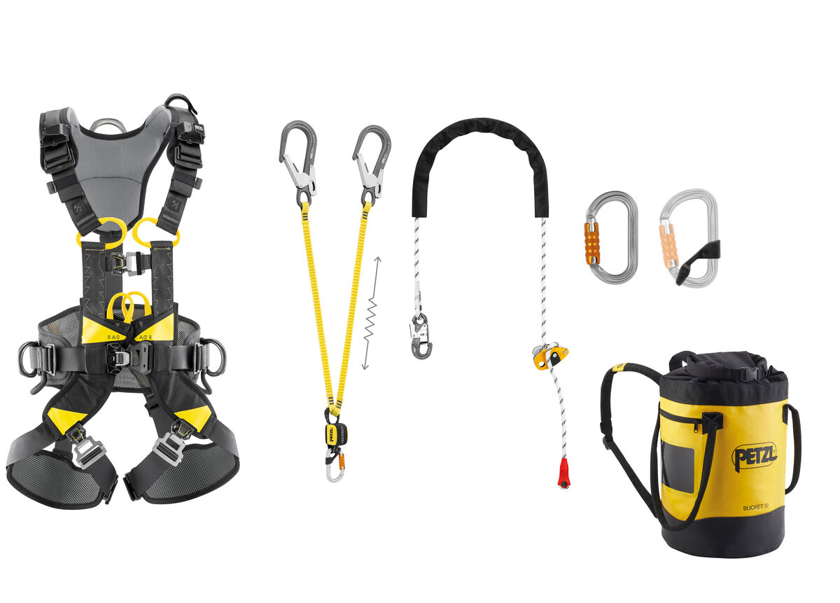 FALL ARREST AND WORK POSITIONING KIT