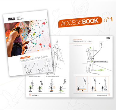 ACCESS BOOK n°1: Asegurar en rocódromo