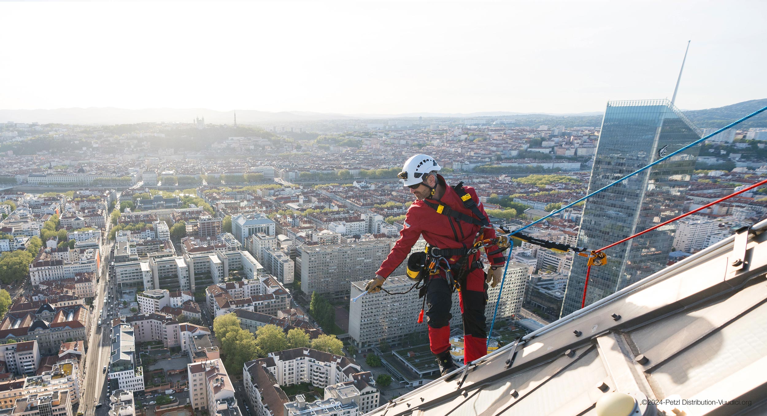 Utilisation du harnais AVAO® sur le terrain.