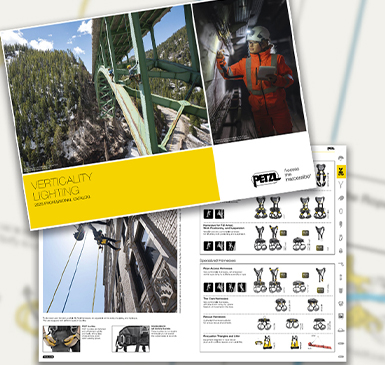 Catalogue Petzl 2025 interactif Fluidbook