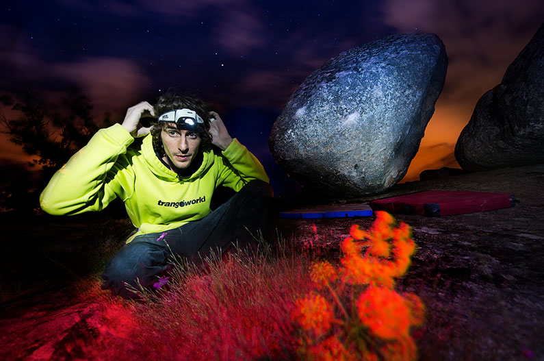 News - Petzl Night Bouldering with Dave Graham - Petzl Other